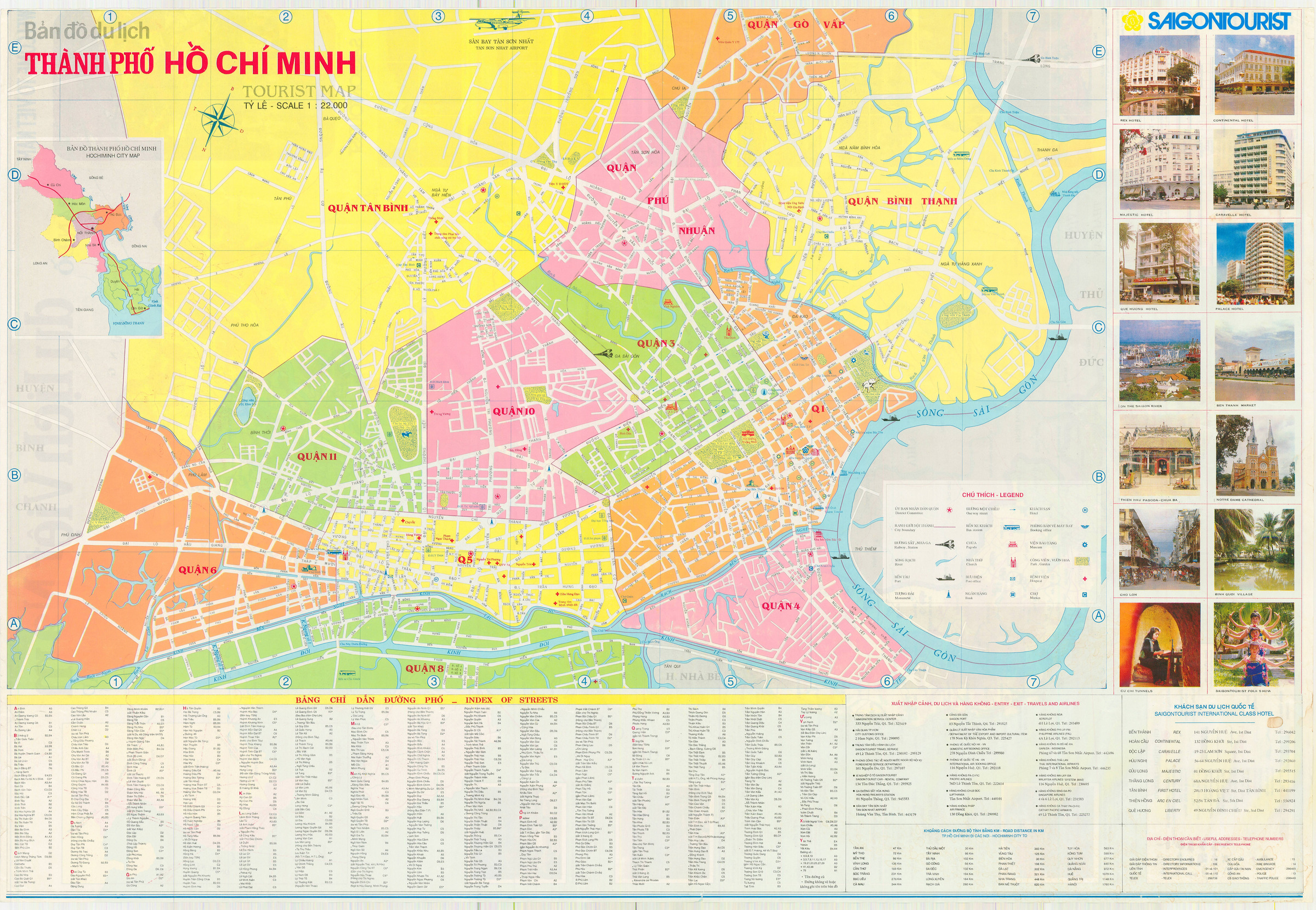 Bản đồ Quận 1 tại TP HCM