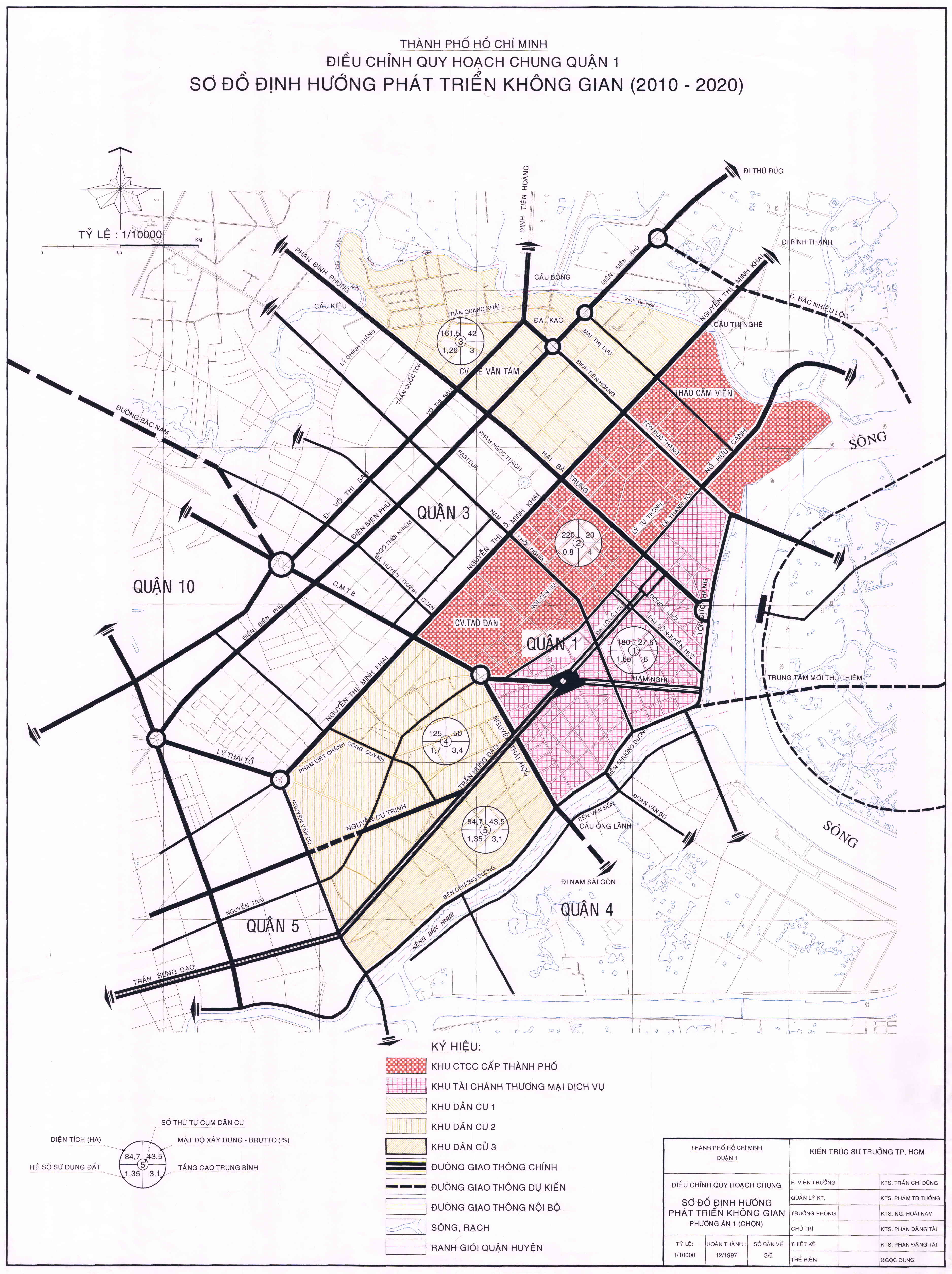 Bản đồ quy hoạch sử dụng đất Quận 4 đến năm 2021