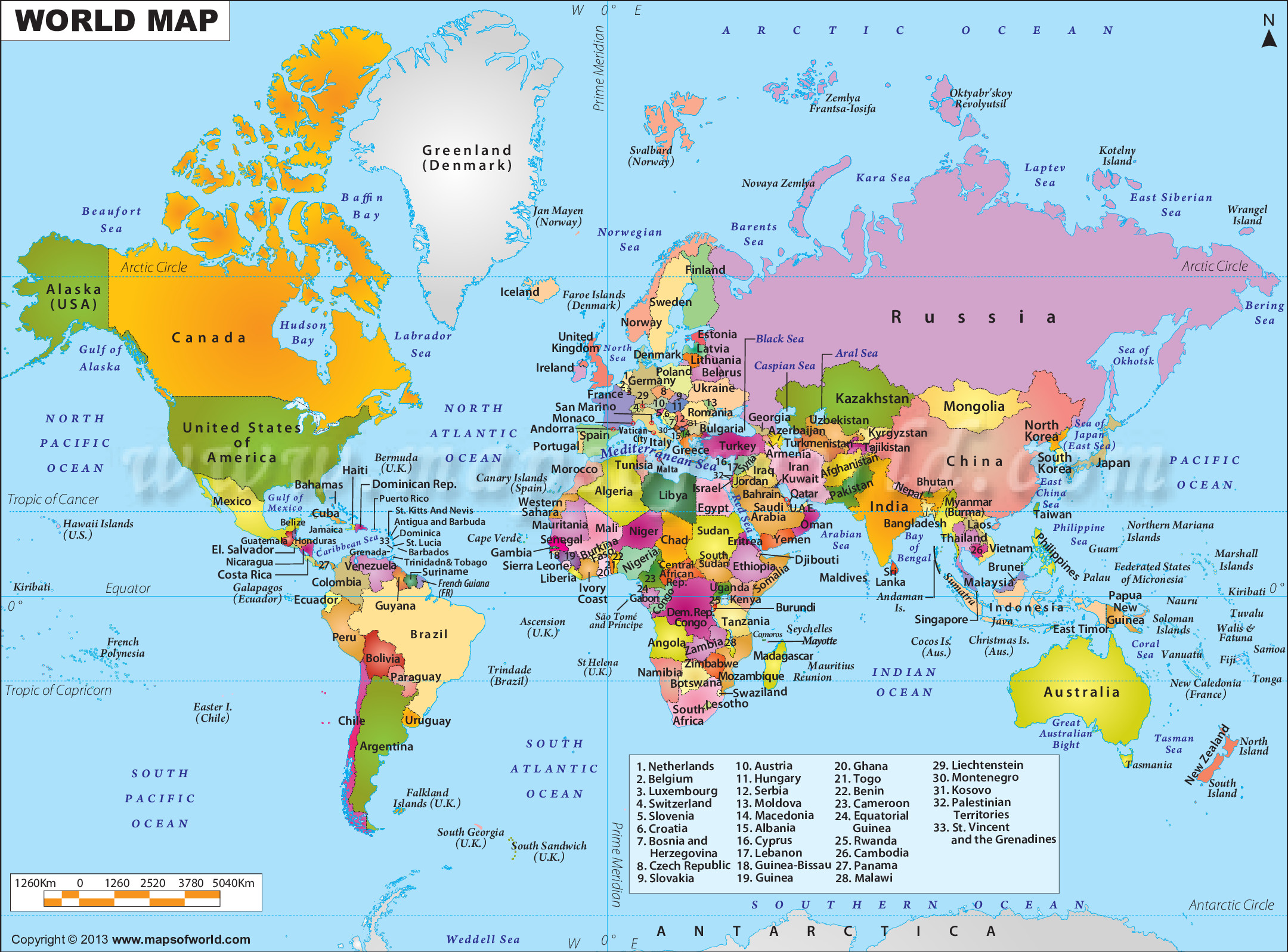 Tổng quan về ảnh bản đồ thế giới và các dự án sử dụng nó