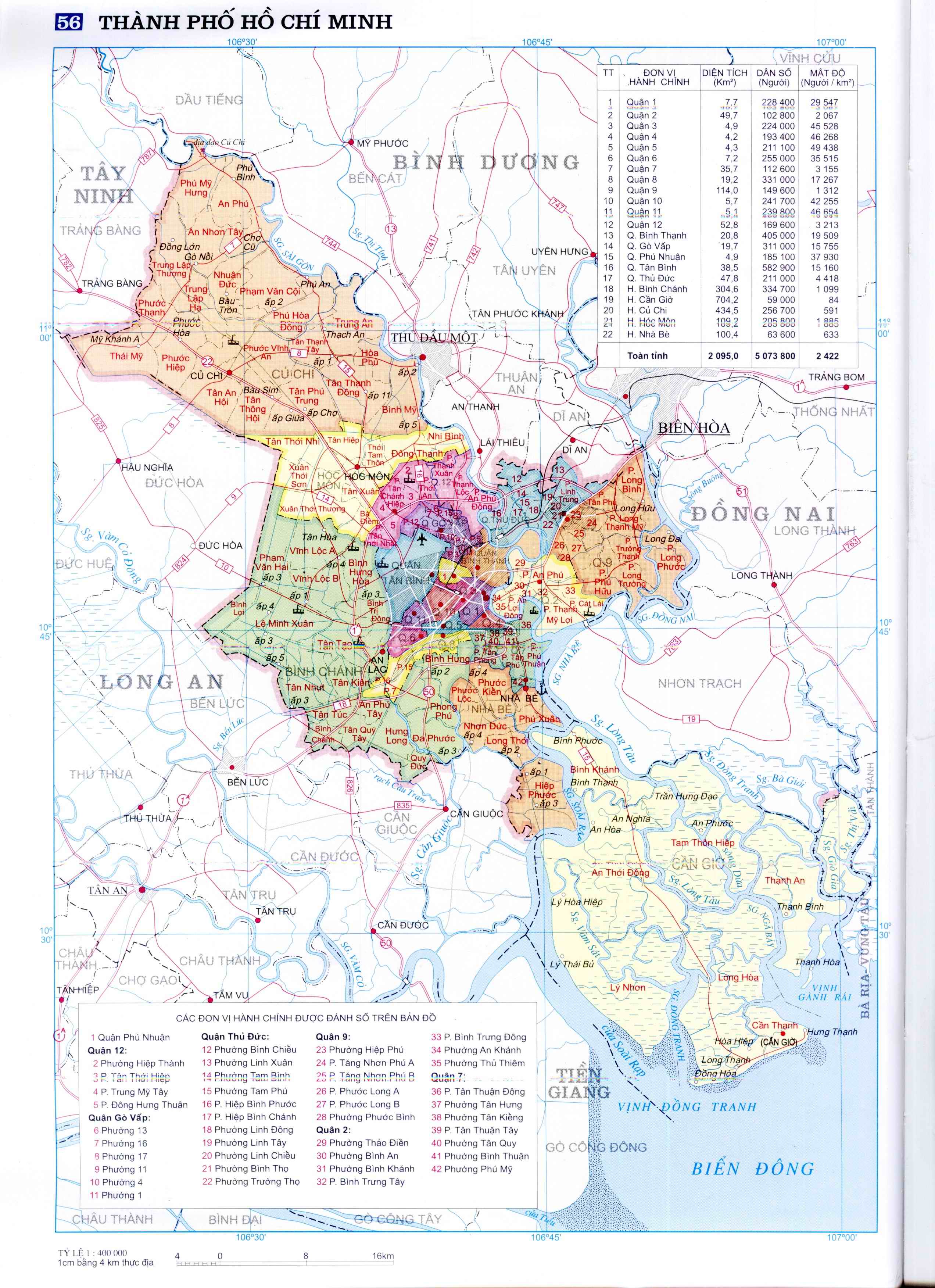 Bản đồ Hành chính các tỉnh Việt Nam năm 2022