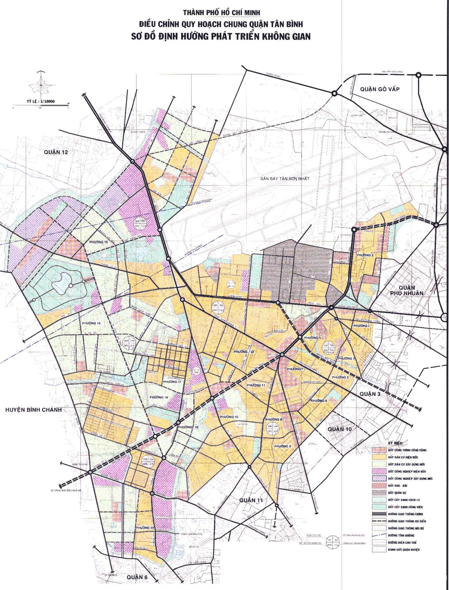 Bản đồ hành chính các phường tại huyện Hóc Môn năm 2021