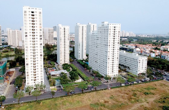 Khu cao ốc mới tại Phú Mỹ Hưng, quận 7, TPHCM