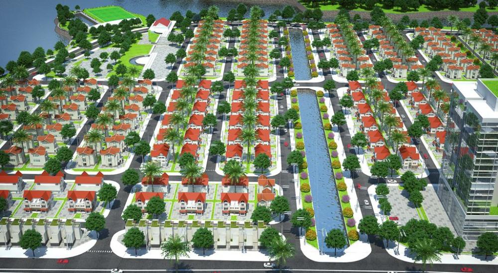 Phối cảnh dự án Khu đô thị làng hoa Tiền Phong "ngủ lì" suốt 13 năm