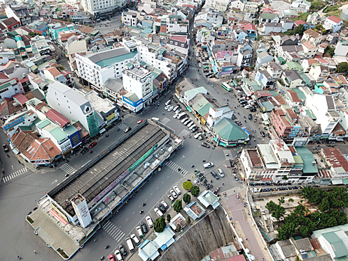 Khu trung tâm Đà Lạt có hiện có giá vài trăm triệu/m2