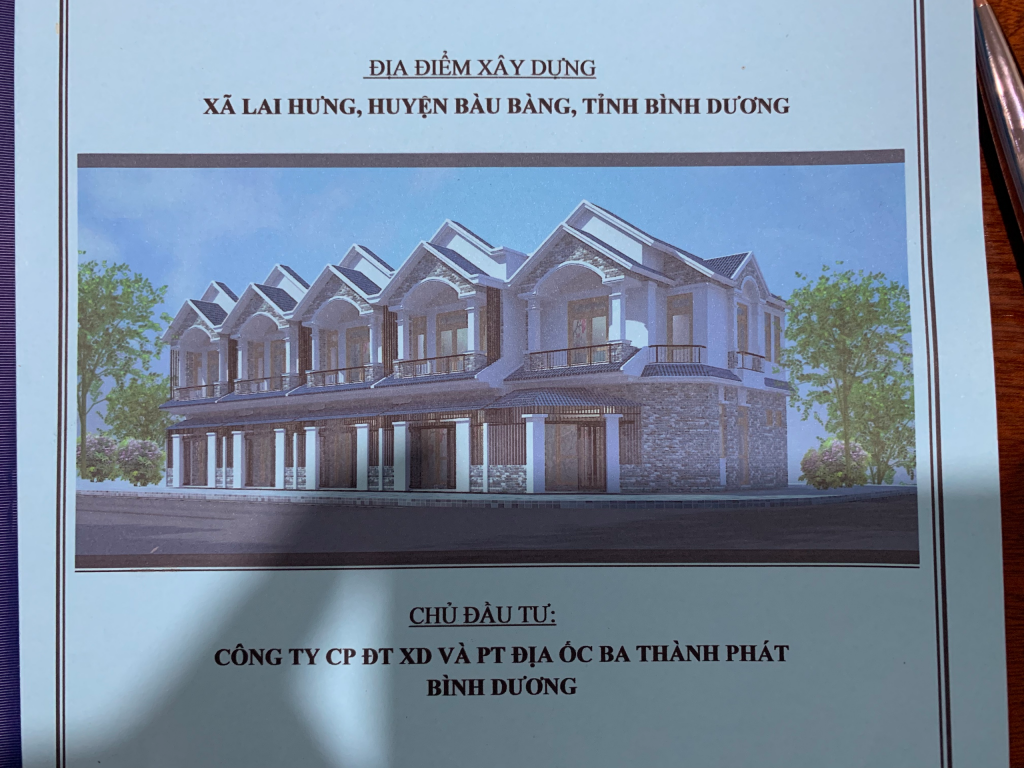 Quyết định cấp phép xây dựng Thành Phát City 1
