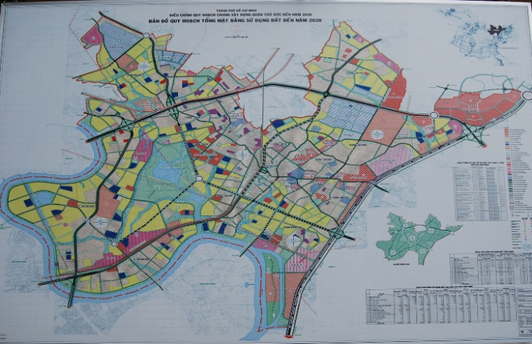 Quy hoạch 1/500 phường Tam Bình Thủ Đức