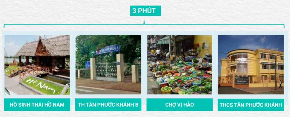 Tiện ích Tân Phước Khánh Village