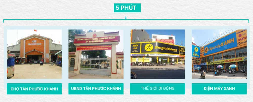 Tiện ích Tân Phước Khánh Village