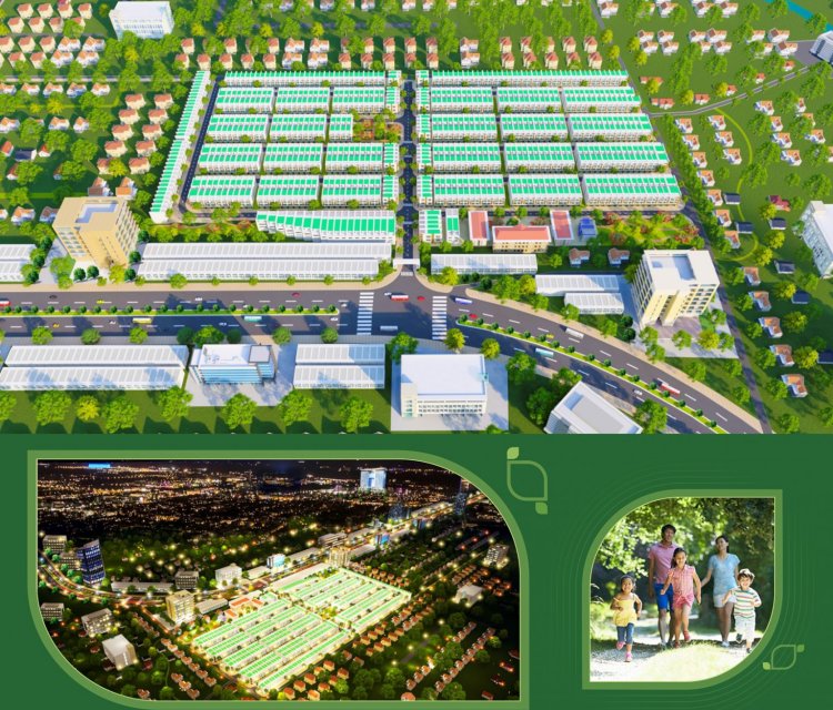 Tiện ích xanh tại dự án Golden City Chánh Phú Hoà