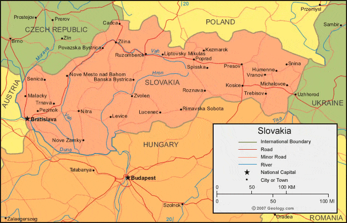 B N T N C Slovakia Slovakia Map Kh L N Ph Ng To 2025 01090924 1 Slovakia Map