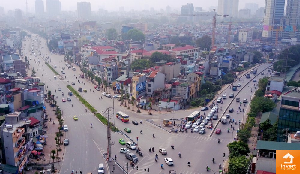 Tuyến dường vành đai 1 nằm trên trục hướng Đông - Tây thuộc khu vực trung tâm của thành phố Hà Nội