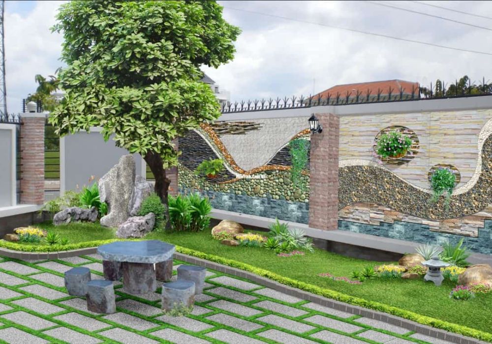 Mẫu thiết kế Sân Vườn 2 năm 2020