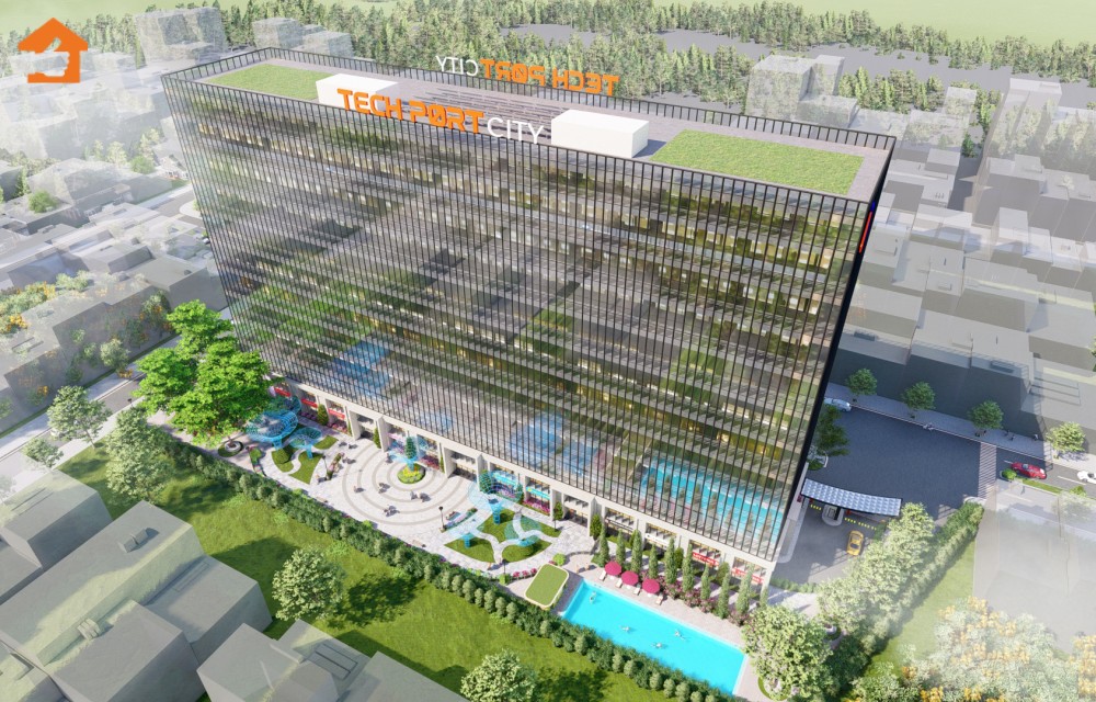 Phối cảnh dự án căn hộ Techport City Bình Dương