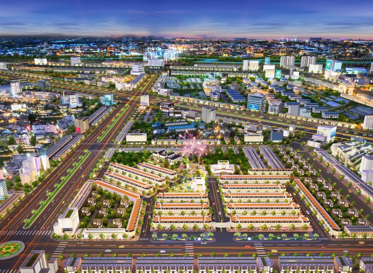 Phối cảnh dự án Victory City Tân Uyên