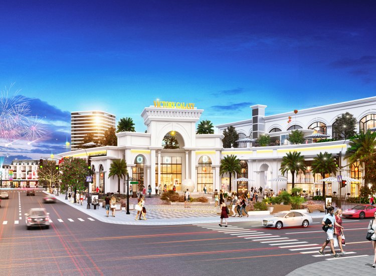 Phố thương mại tại dự án Victory City Tân Uyên