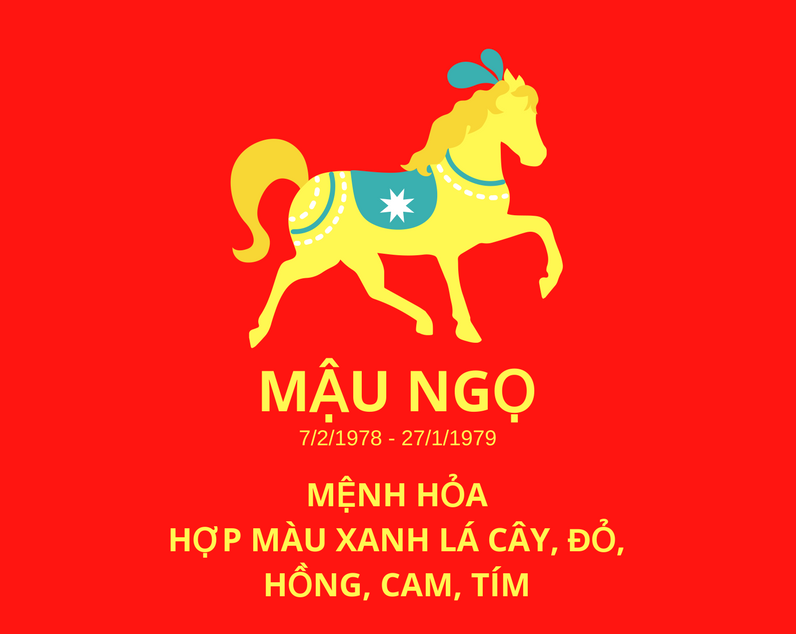 Sinh năm 1978 Mệnh gì Tuổi Mậu Ngọ hợp Tuổi nào Màu gì