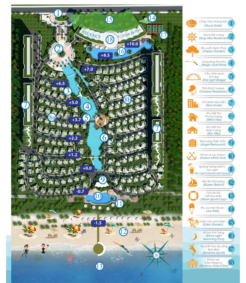 Tiện ích tổng thể dự án The Maris Vũng Tàu 