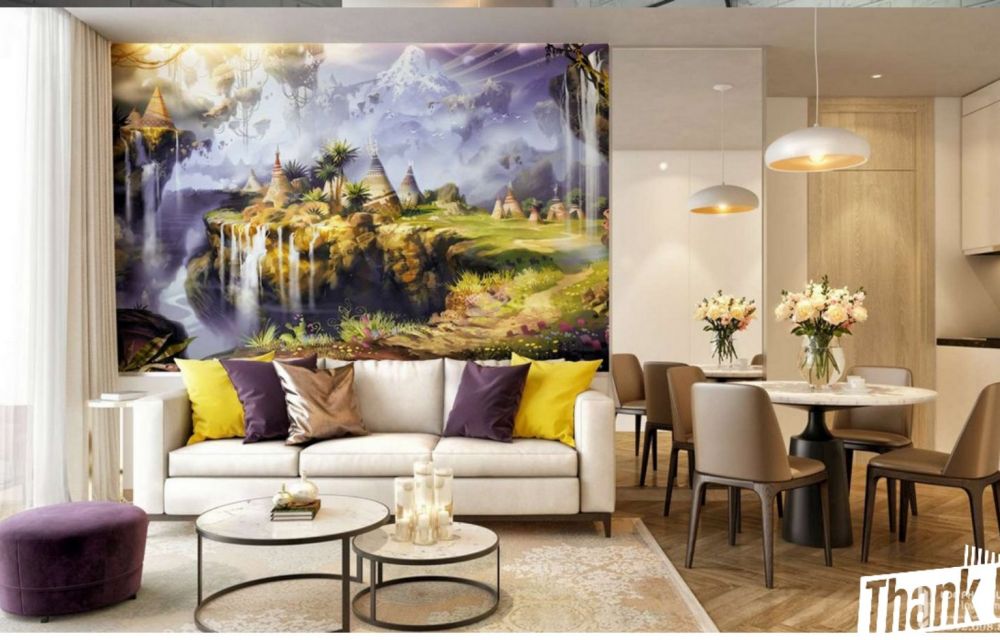 Thiết kế phòng khách dự án The Maris Vũng Tàu 