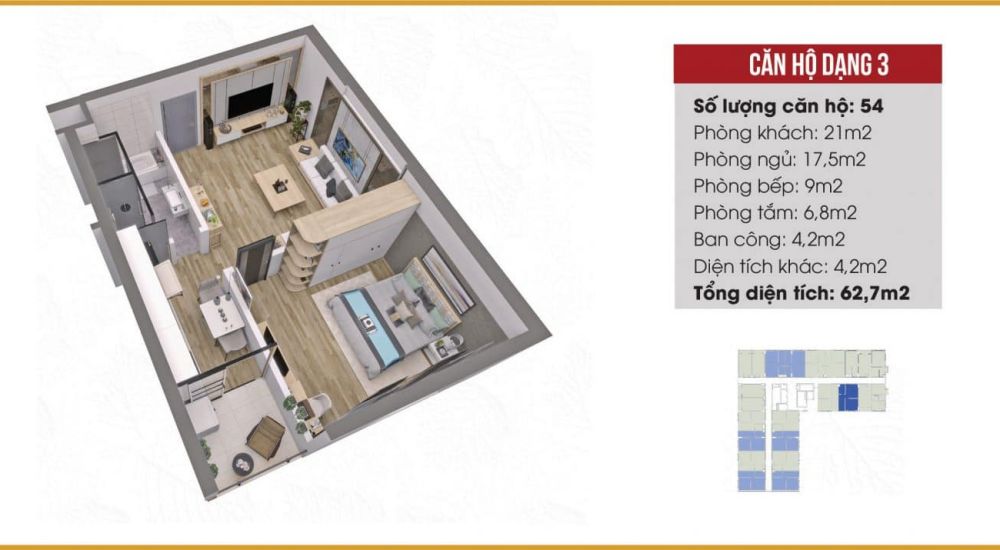 Thiết kế dự án căn hộ dạng 3 Hòa Xá Tower
