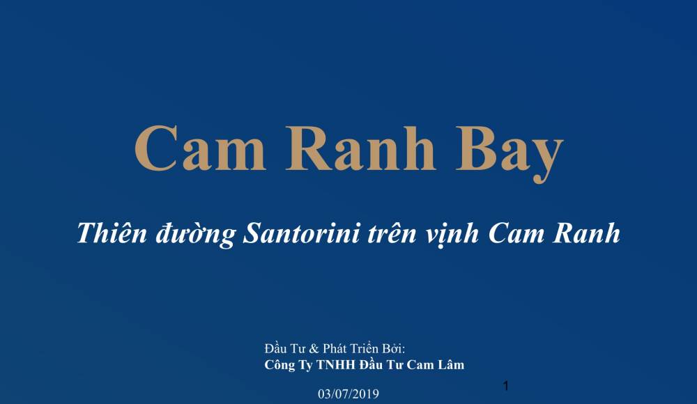 Logo căn hộ Condotel Cam Ranh Bay