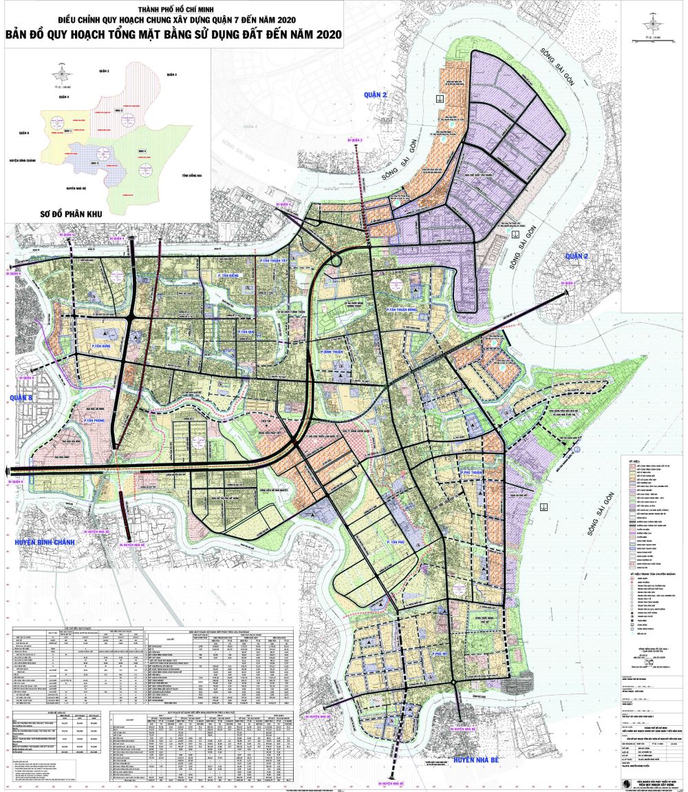 Bản đồ Quận 7 
