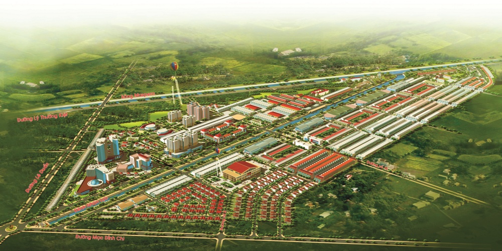Phối cảnh dự án khu đô thị Mekong Centre Sóc Trăng 