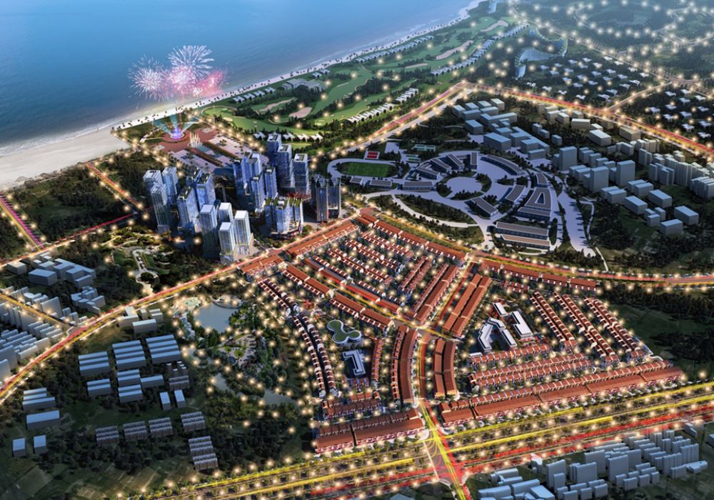 Phối cảnh dự án Nhơn Hội New City
