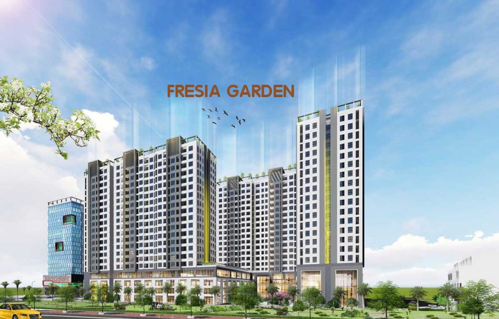 Phối cảnh dự án căn hộ Fresia Garden Quận 9