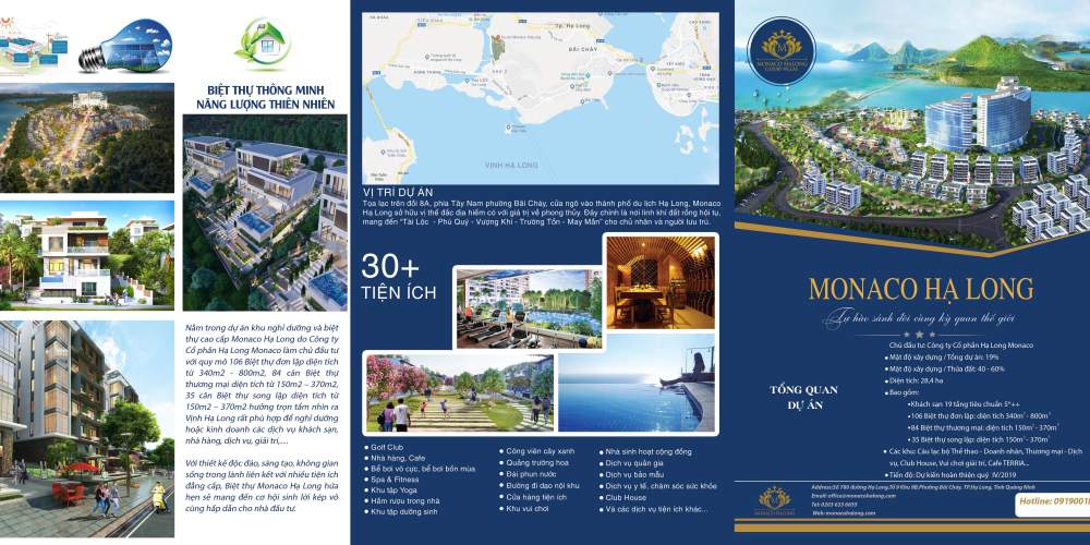 Tiện ích dự án Monaco Hạ Long
