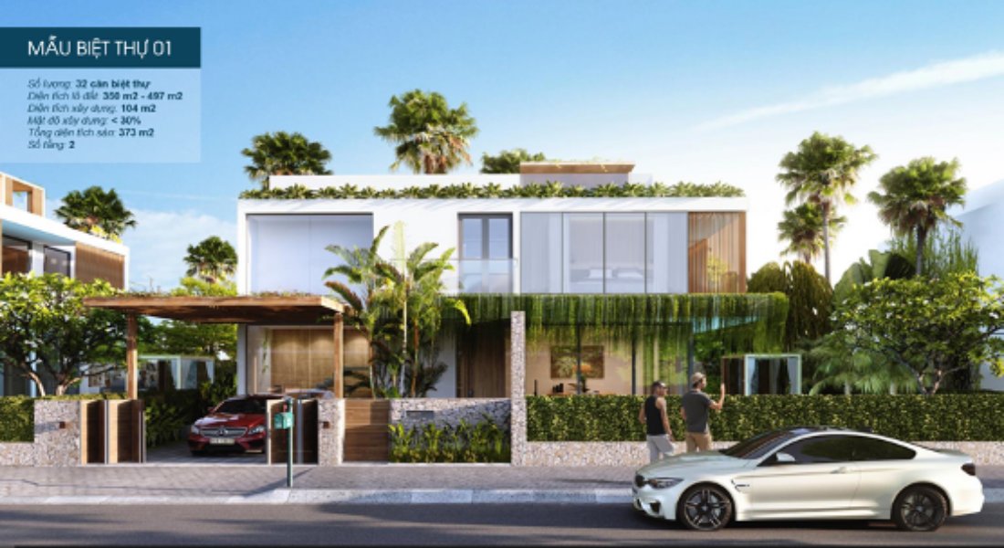 Mẫu biệt thự 01 dự án The Apus