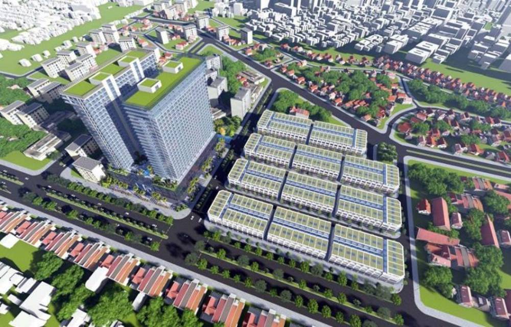 Toàn cảnh dự án Apec Diamond Park Lạng Sơn 