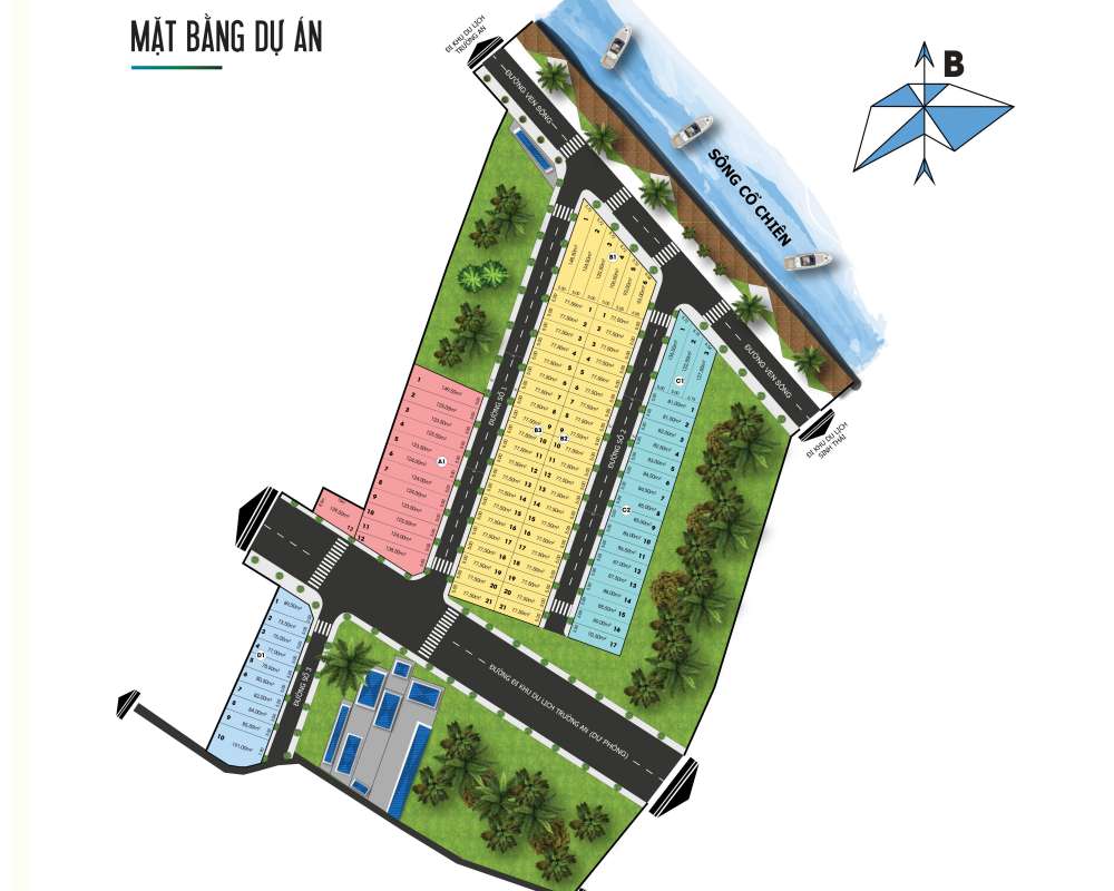 Mặt bằng dự án Trường An Riverside