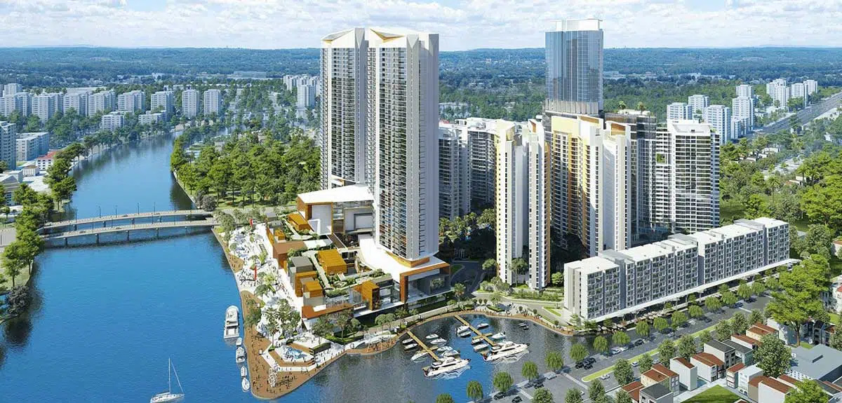 Toàn cảnh Khu Căn hộ 3PN Grand Sentosa