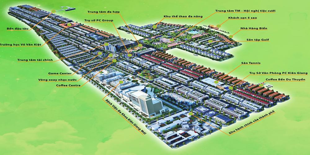 Toàn cảnh dự án Phú Cường Hoàng Gia