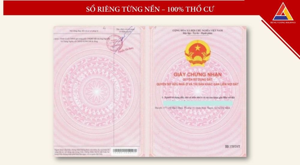 Suoi Mo Garden Hill đã có sổ từng nền, ngân hàng hỗ trợ vay