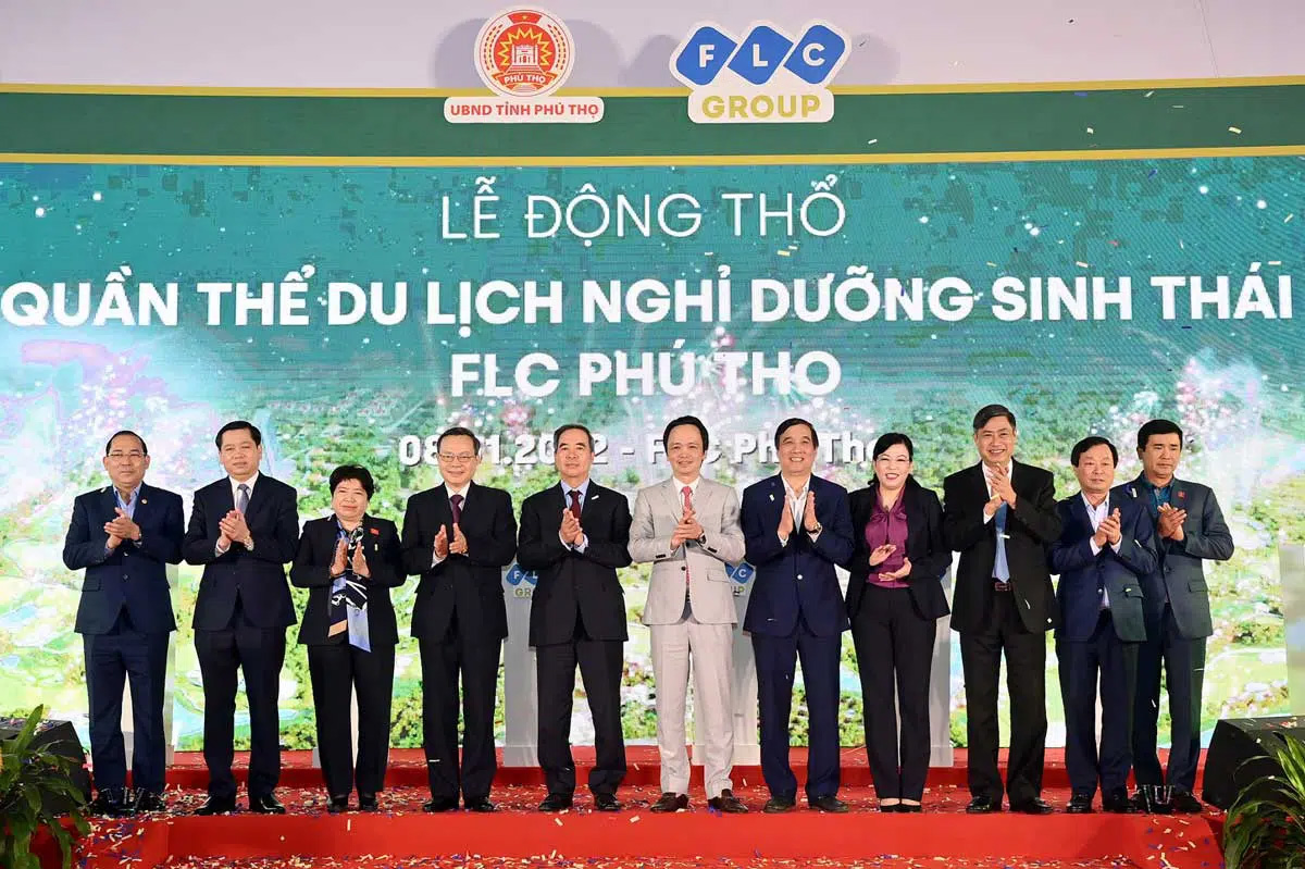  Vietnamnet FLC khởi công dự án Du lịch Nghỉ dưỡng sinh thái 5 sao tại Phú Thọ