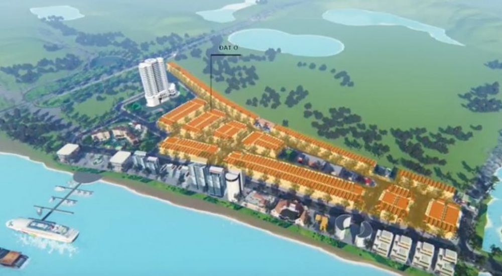 Mặt bằng quy hoạch đất ở dự án Nam Hội An City Quảng Nam 