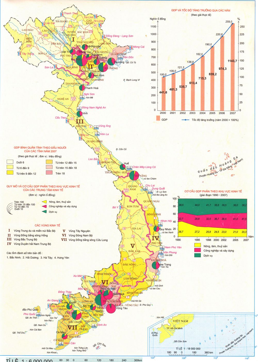 Bản đồ kinh tế Việt Nam