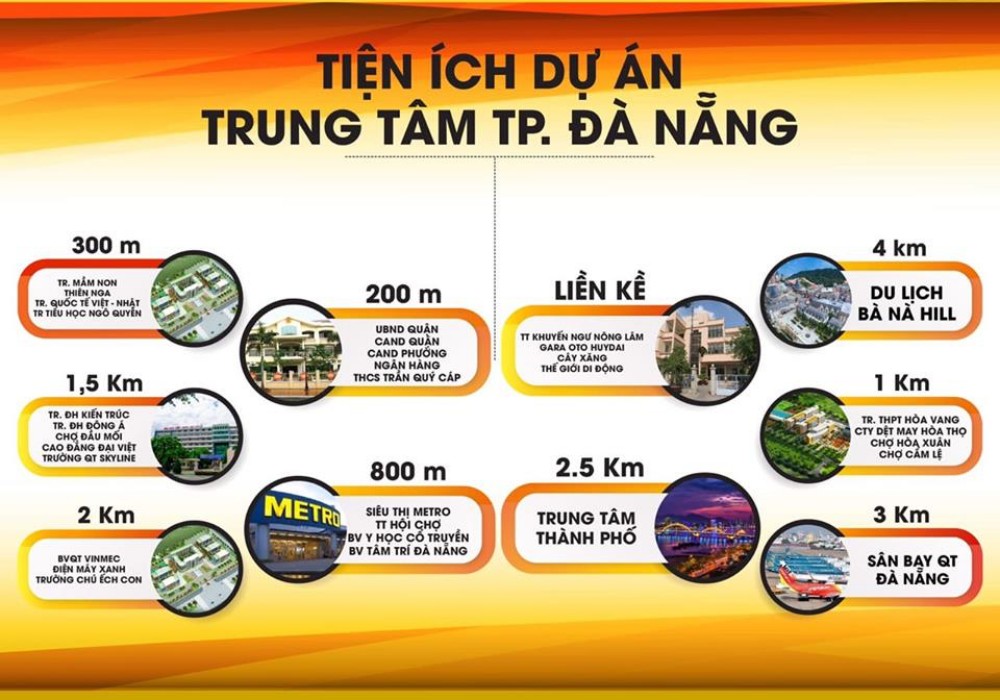 Tiện ích dự án đất nền Đà Nẵng New Center