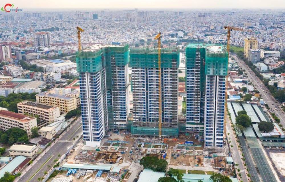 Cất nóc dự án Kingdom 101 (Quận 10)