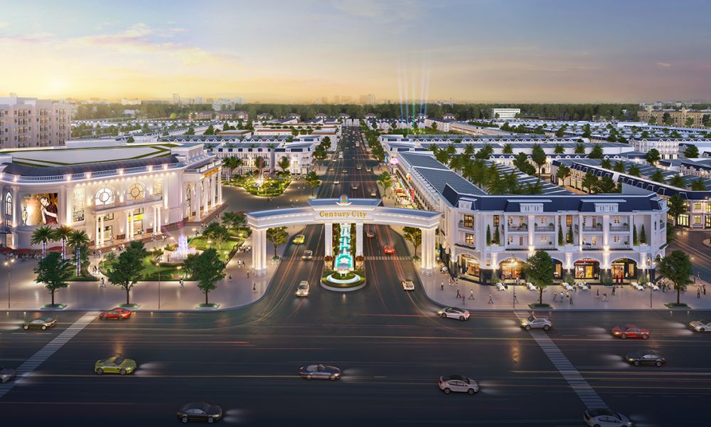 Cổng chính khu đô thị Century City