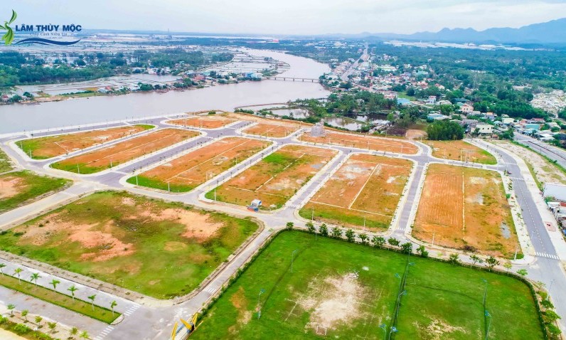 Tiến độ thi công dự án Chu Lai Riverside đã hoàn thiện 100%