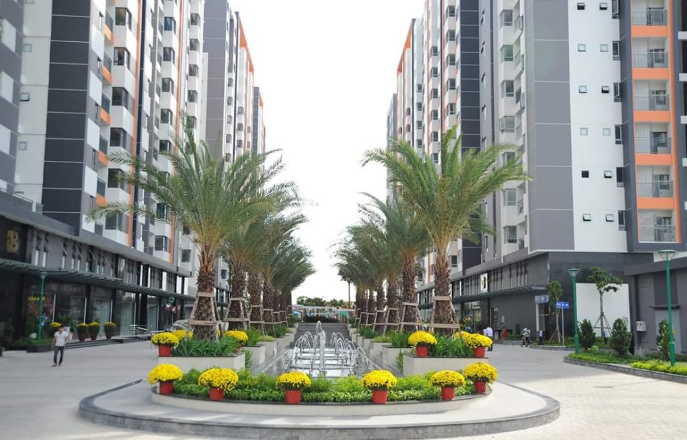 Phối cảnh khu căn hộ cao cấp Him Lam Phú An