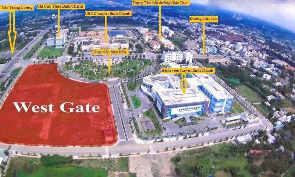 Vị trí “vàng” trong trung tâm hành chính của dự án West Gate