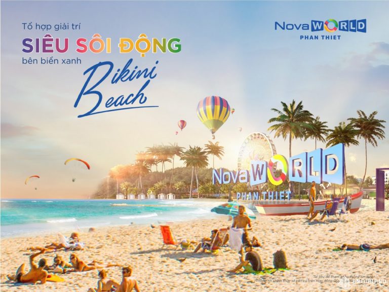 Phối cảnh tiện ích nội khu dự án Novaworld Phan Thiết