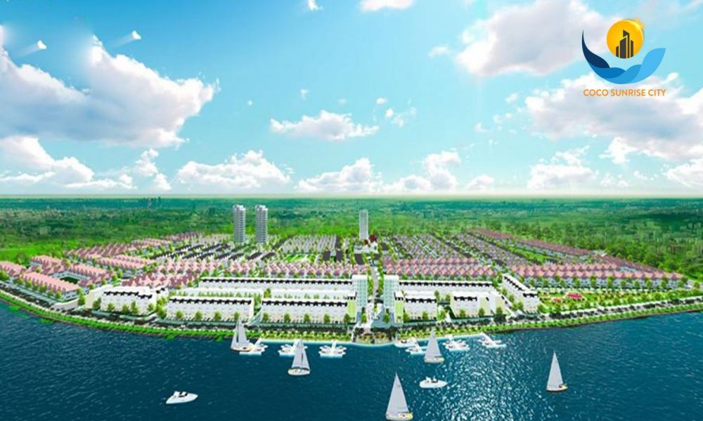 Phối cảnh dự án khu đô thị Coco Sunrise City Quảng Nam 