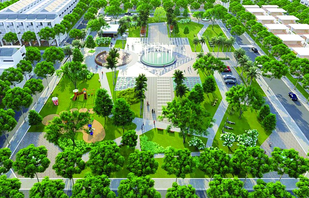 Tiện ích công viên dự án đất nền Island Riverside Bình Dương