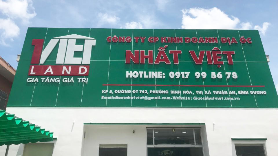 Công Ty Cổ Phần Kinh Doanh Địa Ốc Nhất Việt