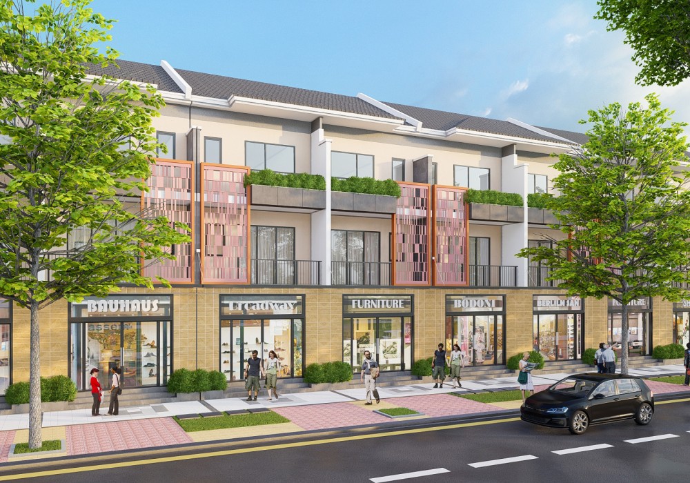 Thiết kế dự án nhà phố Sun CaSa Central Tân Uyên Bình Dương