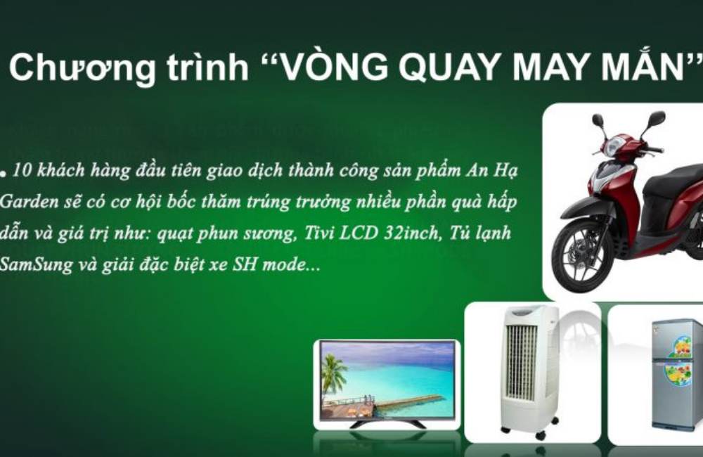 Chương trình dự án An Hạ Garden Bình Chánh